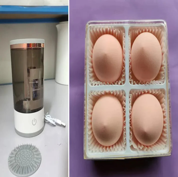 AutoClean Makeup Brush Revitalizer