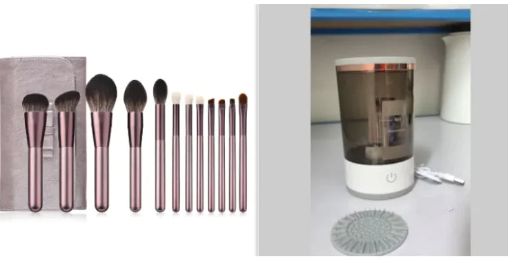 AutoClean Makeup Brush Revitalizer