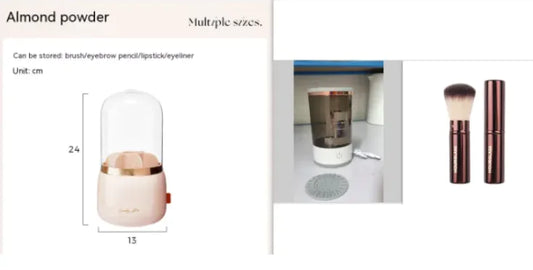 AutoClean Makeup Brush Revitalizer