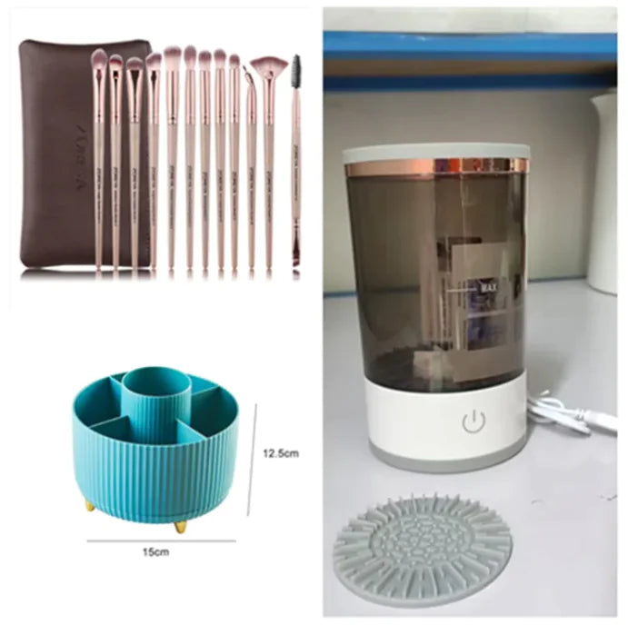 AutoClean Makeup Brush Revitalizer