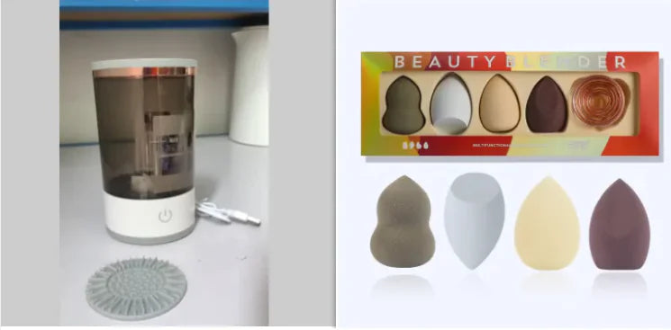 AutoClean Makeup Brush Revitalizer