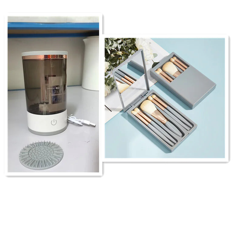 AutoClean Makeup Brush Revitalizer