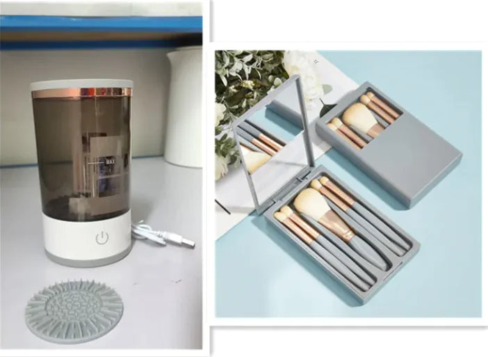 AutoClean Makeup Brush Revitalizer