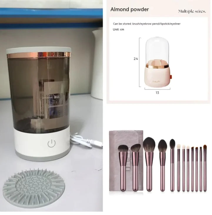 AutoClean Makeup Brush Revitalizer